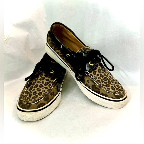Sperry Top=Slider Leopard Shoes - Picture 16 of 16